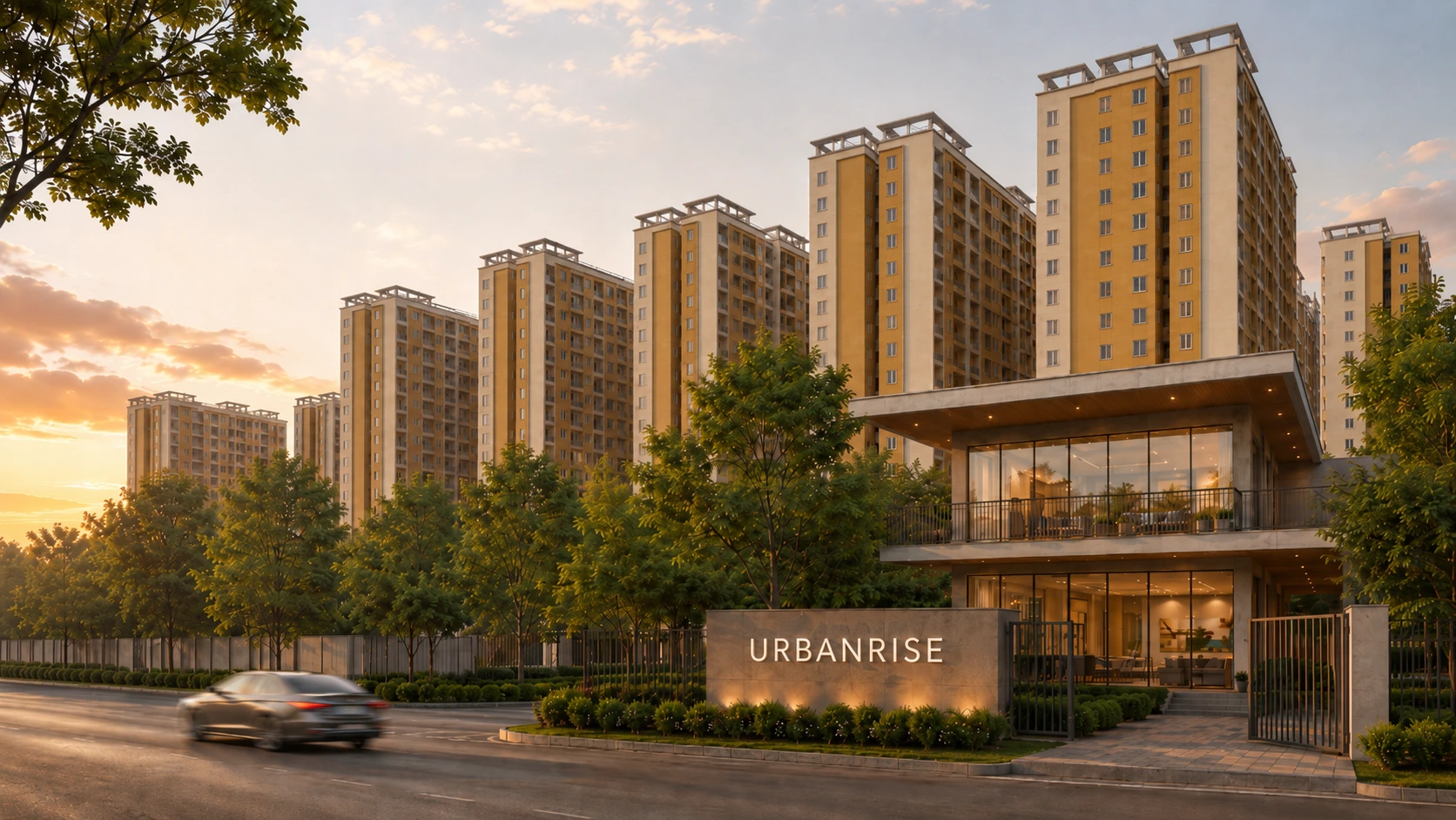 Urbanrise Codename THE NEXT BIG THING apartment towers at Thirumazhisai