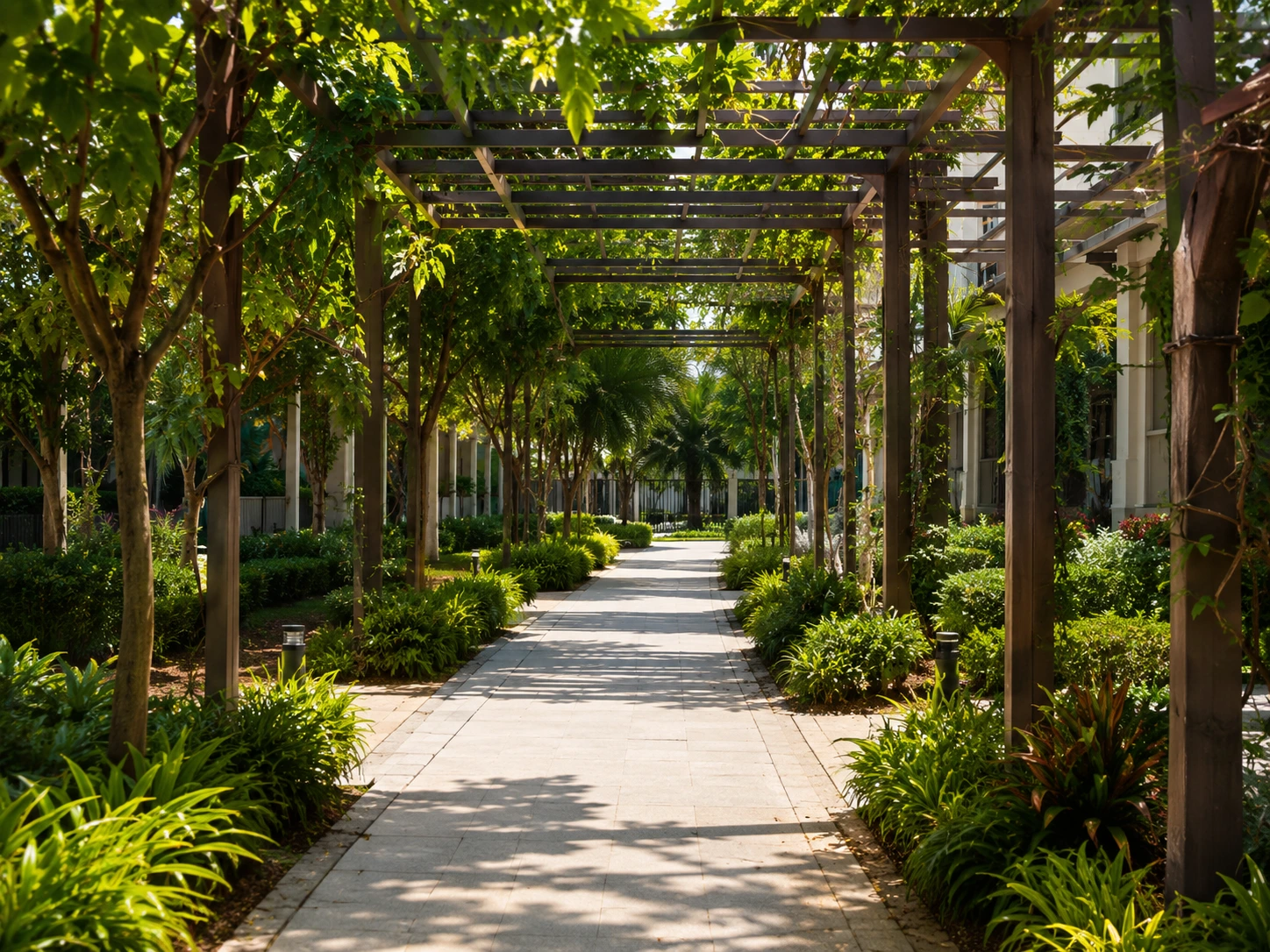 Landscaped gardens